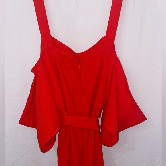 Forever 21 Red Jumpsuit - Picture 3 of 6